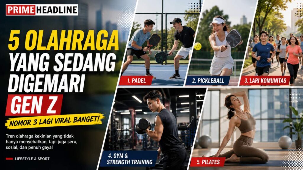 5 Olahraga yang Sedang Digemari Gen Z, Nomor 3 Lagi Viral Banget!