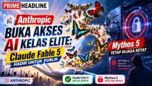 Anthropic Buka Akses AI Kelas Elite: Claude Fable 5 Hadir untuk Publik, Mythos 5 Tetap Dijaga Ketat