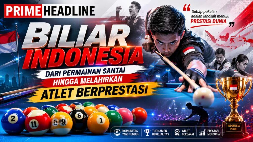 Biliar Indonesia: Dari Permainan Santai hingga Melahirkan Atlet Berprestasi