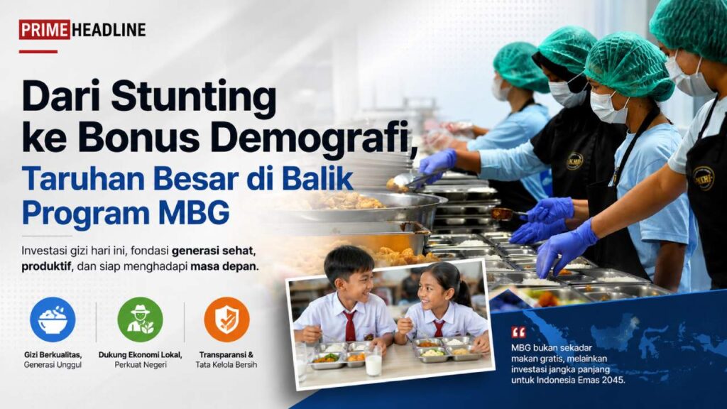 Dari Stunting ke Bonus Demografi, Taruhan Besar di Balik Program MBG