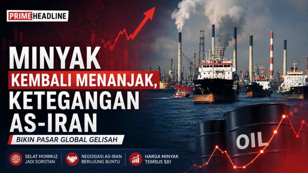 Harga Minyak Kembali Menanjak, Ketegangan AS-Iran Bikin Pasar Gelisah