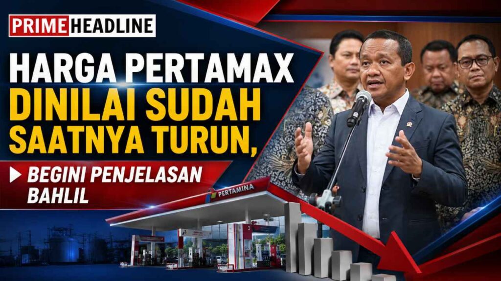Harga Pertamax Dinilai Sudah Saatnya Turun, Begini Penjelasan Bahlil