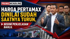 Harga Pertamax Dinilai Sudah Saatnya Turun, Begini Penjelasan Bahlil