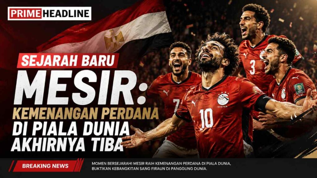 Sejarah Baru Mesir: Kemenangan Perdana di Piala Dunia Akhirnya Tiba