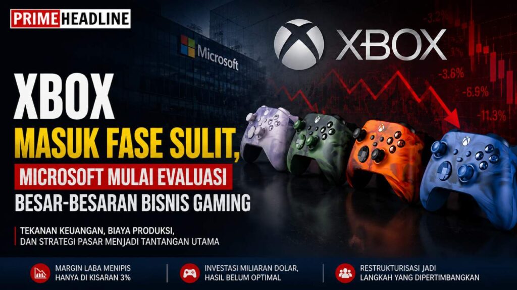 Xbox Masuk Fase Sulit, Microsoft Mulai Evaluasi Besar-Besaran Bisnis Gaming