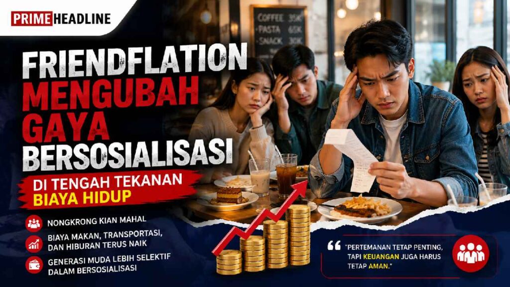 Friendflation Mengubah Gaya Bersosialisasi di Tengah Tekanan Biaya Hidup