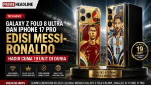 Galaxy Z Fold 8 Ultra dan iPhone 17 Pro Edisi Messi-Ronaldo Hadir Cuma 19 Unit di Dunia