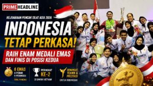 Indonesia Raih Enam Medali Emas Kejuaraan Pencak Silat Asia-2026