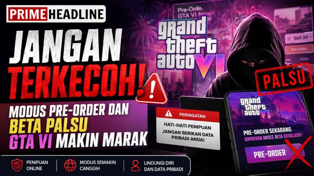 Jangan Terkecoh! Modus Pre-Order dan Beta Palsu GTA VI Makin Marak