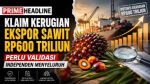 Klaim Kerugian Ekspor Sawit Rp600 Triliun Perlu Validasi Independen Menyeluruh