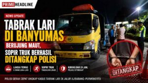 Tabrak Lari di Banyumas Berujung Maut, Sopir Truk Berhasil Ditangkap Polisi