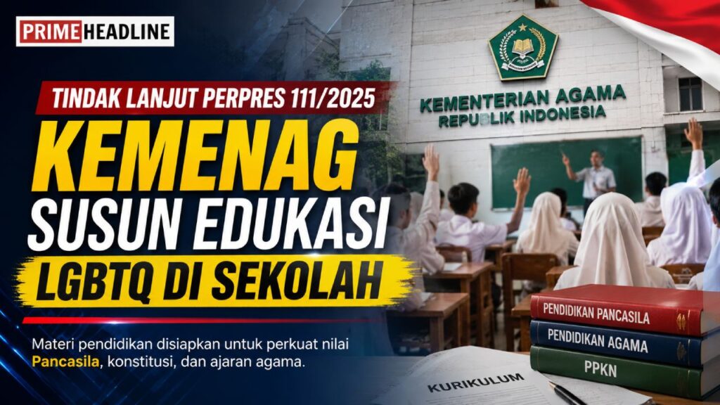Tindak Lanjut Perpres 111/2025, Kemenag Susun Edukasi LGBTQ Sekolah