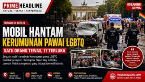 Tragedi di Berlin, Mobil Hantam Kerumunan Pawai LGBTQ, Satu Orang Tewas