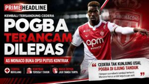 Cedera Tak Kunjung Usai, Pogba Terancam Dilepas AS Monaco