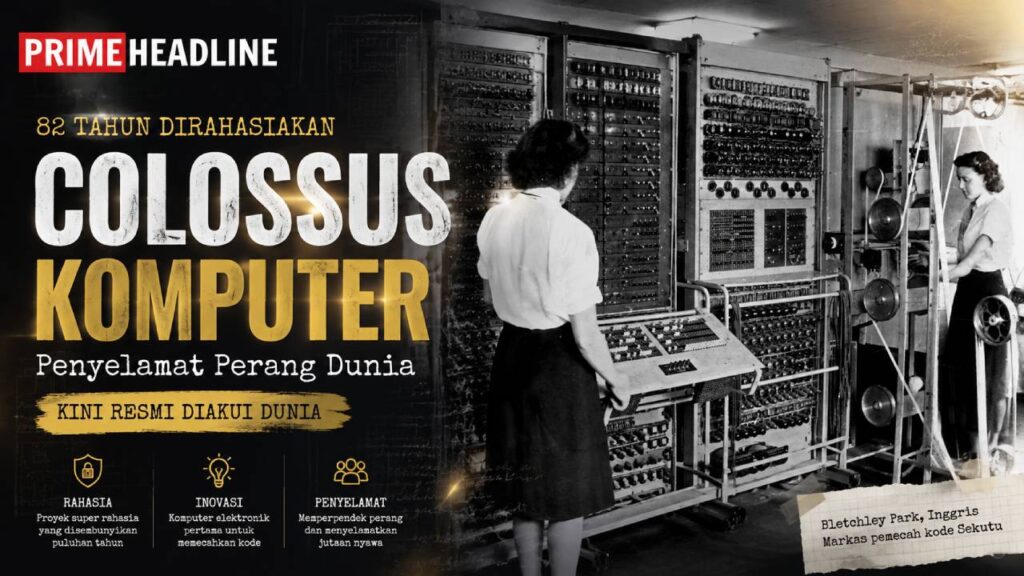 Colossus Komputer Rahasia Penyelamat Perang Dunia Kini Resmi Diakui