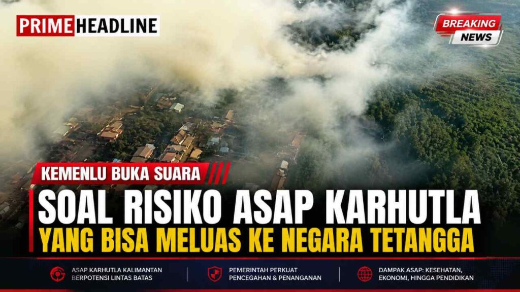 Kemenlu Buka Suara soal Asap Karhutla yang Berisiko Meluas ke Negara Tetangga