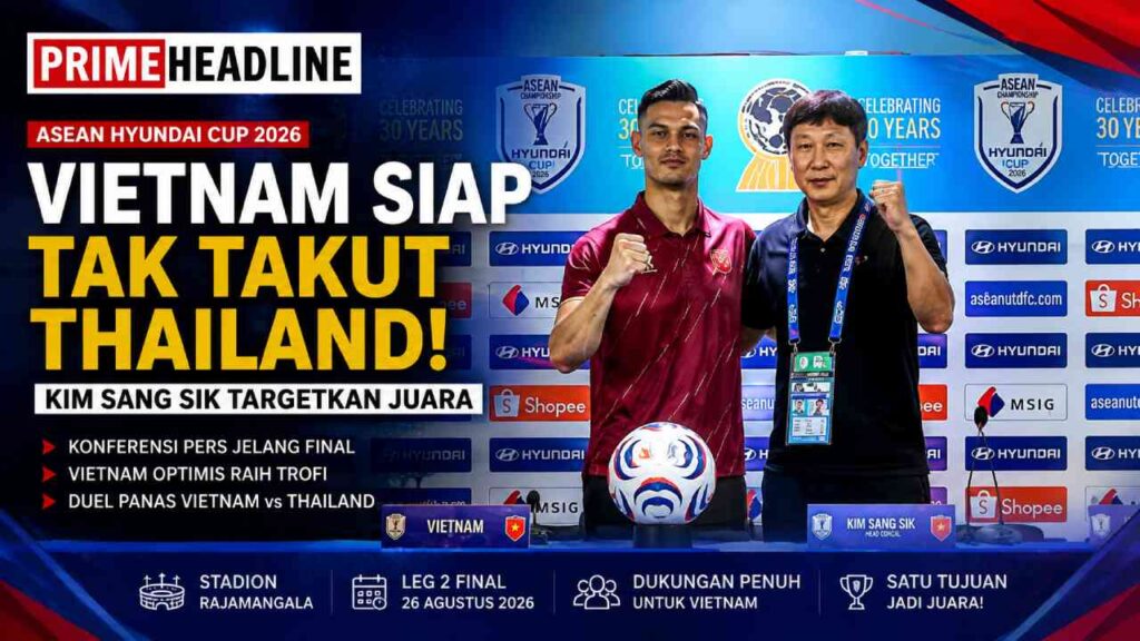 Kim Sang Sik: Ronaldo dan Messi Pun Sulit Bobol Kiper Vietnam