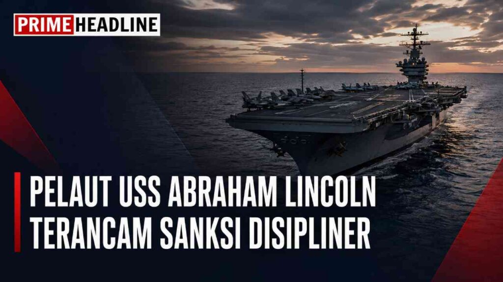 Pelaut USS Abraham Lincoln Terancam Sanksi Usai Diduga Mencoba Bunuh Diri