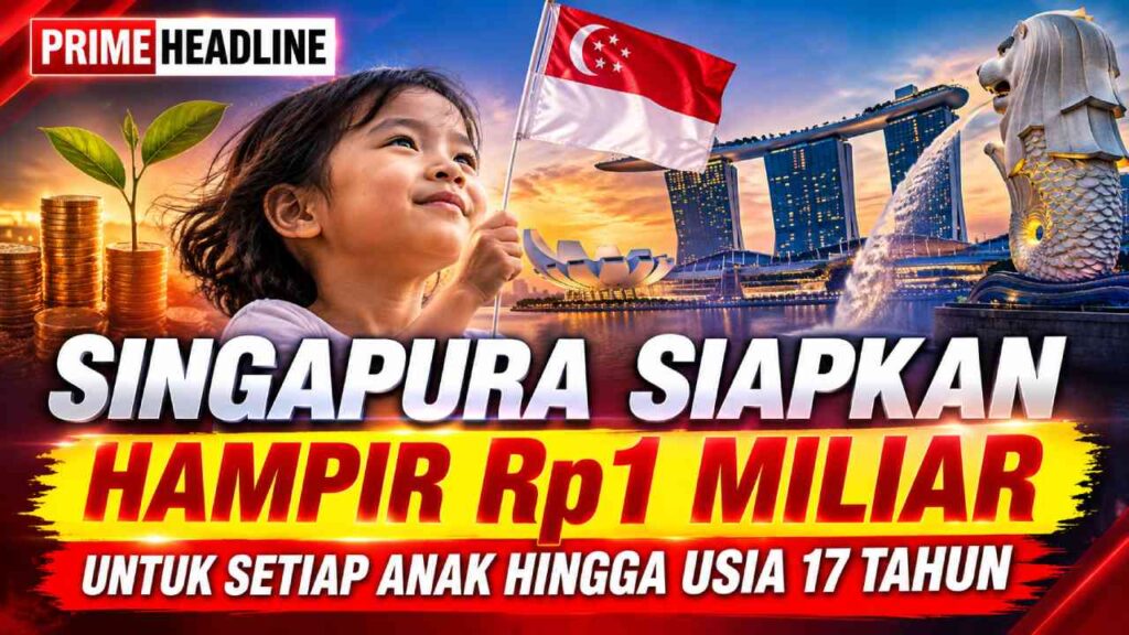 Singapura Siapkan Hampir Rp1 Miliar untuk Setiap Anak hingga Usia 17 Tahun
