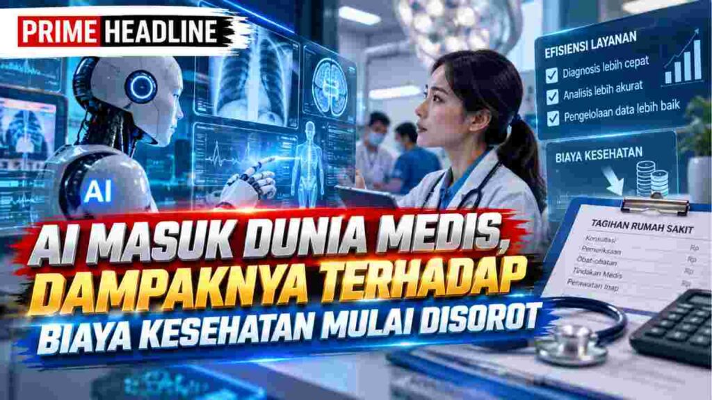 AI Masuk Dunia Medis, Dampaknya terhadap Biaya Kesehatan Mulai Disorot