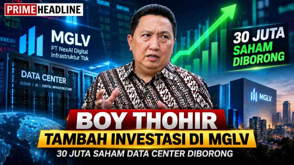 Boy Thohir Tambah Investasi di MGLV, 30 Juta Saham Data Center Diborong