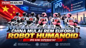 China Mulai Rem Euforia Robot Humanoid, IPO Kini Diperketat