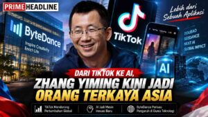 Dari TikTok ke AI, Zhang Yiming Kini Jadi Orang Terkaya Asia