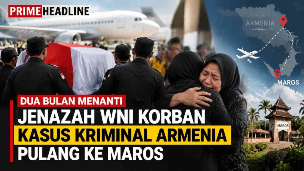 Dua Bulan Menanti, Jenazah WNI Korban Kasus Kriminal Armenia Pulang ke Maros