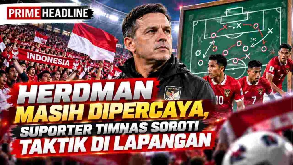 Herdman Masih Dipercaya, Suporter Timnas Soroti Taktik di Lapangan