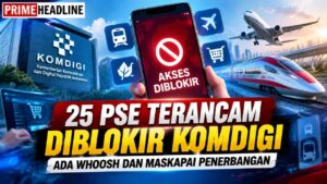 Komdigi Perketat Aturan Digital, 25 PSE Terancam Diblokir Nasional