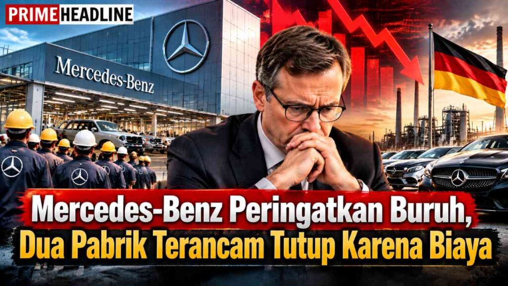 Mercedes-Benz Peringatkan Buruh, Dua Pabrik Terancam Tutup Karena Biaya