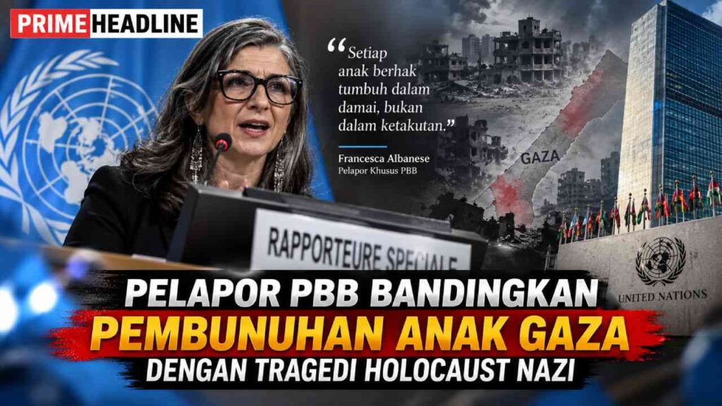 Pelapor PBB Bandingkan Pembunuhan Anak Gaza dengan Tragedi Holocaust Nazi
