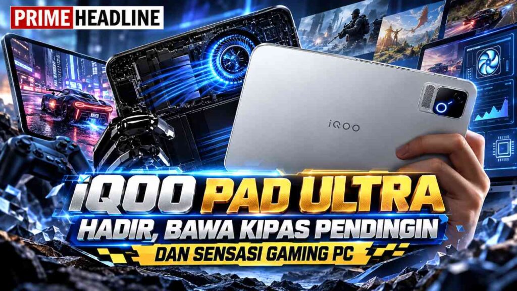 iQoo Pad Ultra Hadir, Bawa Kipas Pendingin dan Sensasi Gaming PC