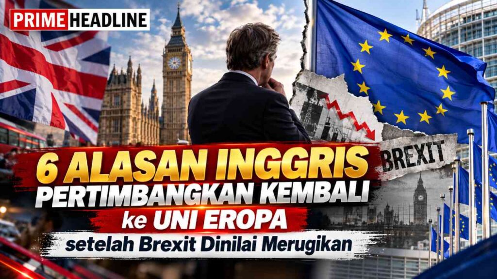 6 Alasan Inggris Pertimbangkan ke Uni Eropa setelah Brexit Dinilai Merugikan