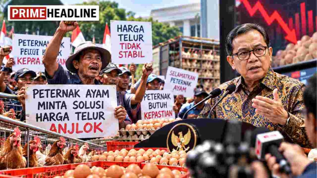 Aksi Protes Peternak Ayam Jadi Sorotan, Mendag Ungkap Penyebab Harga Telur Anjlok