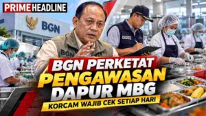 BGN Perketat Pengawasan Dapur MBG, Korcam Wajib Cek Setiap Hari