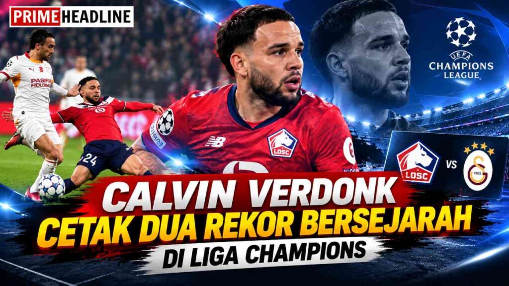 Calvin Verdonk Cetak Dua Rekor Bersejarah di Liga Champions