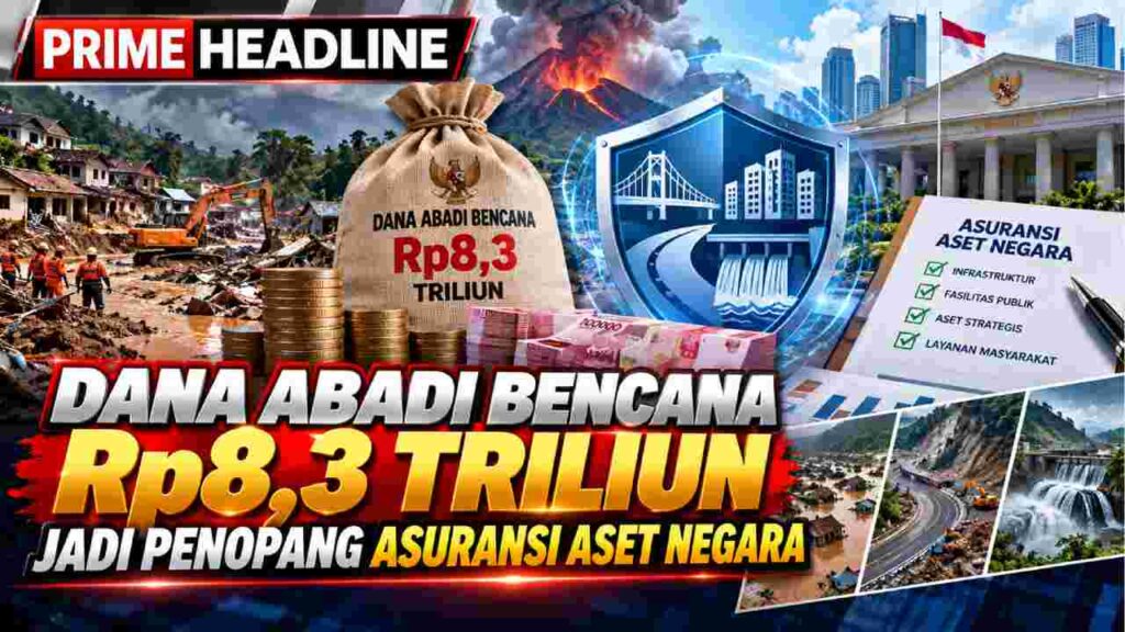 Dana Abadi Bencana Rp8,3 Triliun Jadi Penopang Asuransi Aset Negara
