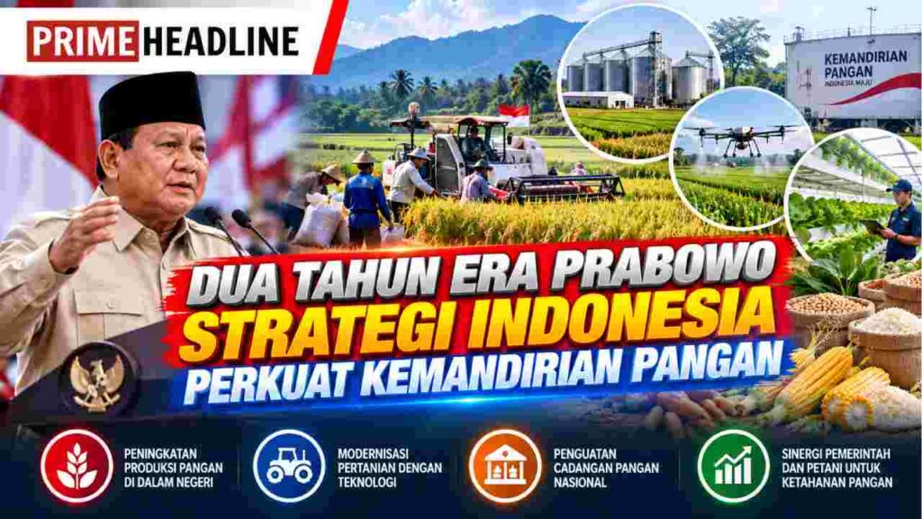 Dua Tahun Era Prabowo, Strategi Indonesia Perkuat Kemandirian Pangan