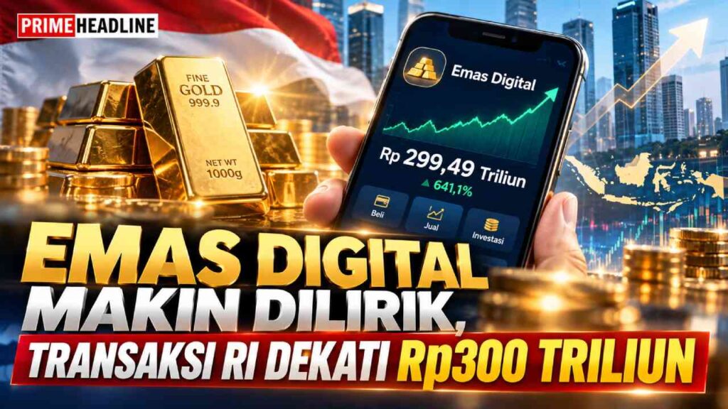 Emas Digital Makin Dilirik, Transaksi RI Dekati Rp300 Triliun
