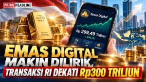 Emas Digital Makin Dilirik, Transaksi RI Dekati Rp300 Triliun