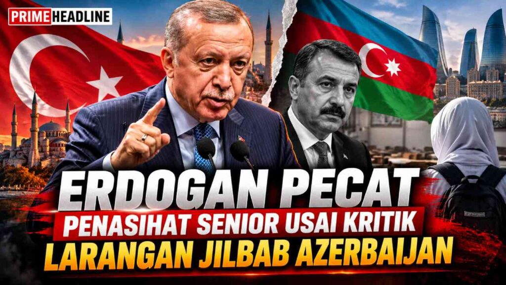 Erdogan Pecat Penasihat Senior Usai Kritik Larangan Jilbab Azerbaijan