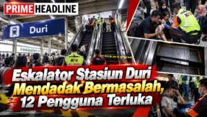 Eskalator Stasiun Duri Mendadak Bermasalah, 12 Pengguna Terluka