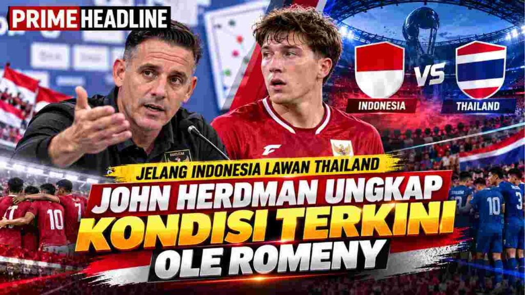 Jelang Indonesia Lawan Thailand, John Herdman Ungkap Kondisi Terkini Ole Romeny