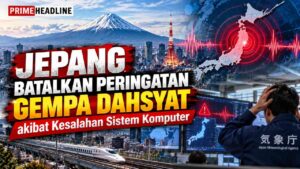 Jepang Batalkan Peringatan Gempa Dahsyat akibat Kesalahan Sistem Komputer