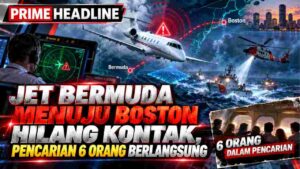 Jet Bermuda Menuju Boston Hilang Kontak, Pencarian 6 Orang Berlangsung