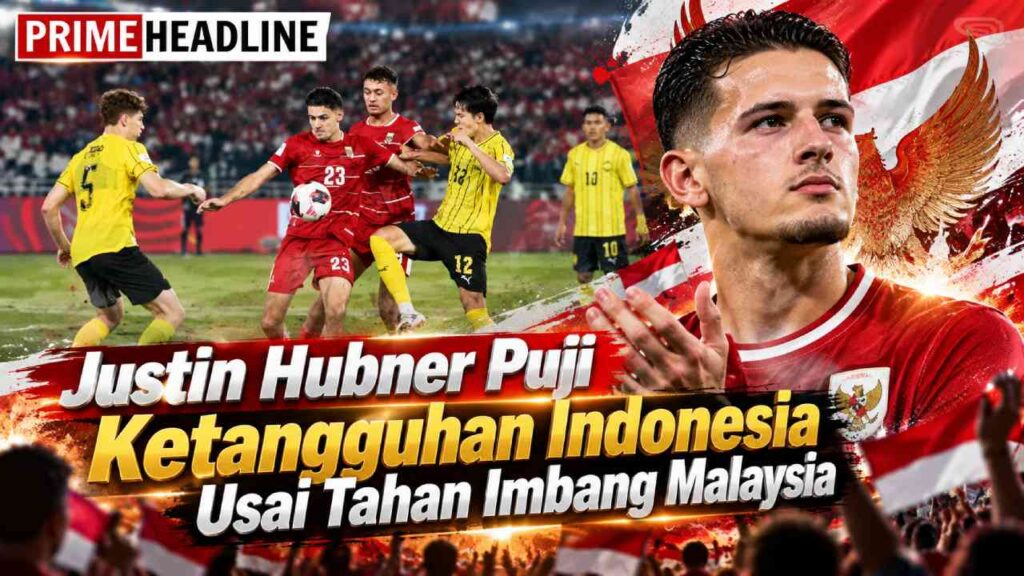 Justin Hubner Puji Ketangguhan Indonesia Usai Tahan Imbang Malaysia