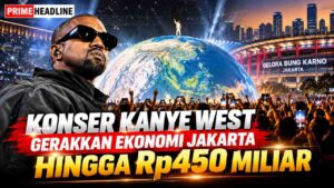 Konser Kanye West Gerakkan Ekonomi Jakarta hingga Rp450 Miliar