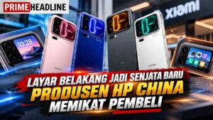 Layar Belakang Jadi Senjata Baru Produsen HP China Memikat Pembeli