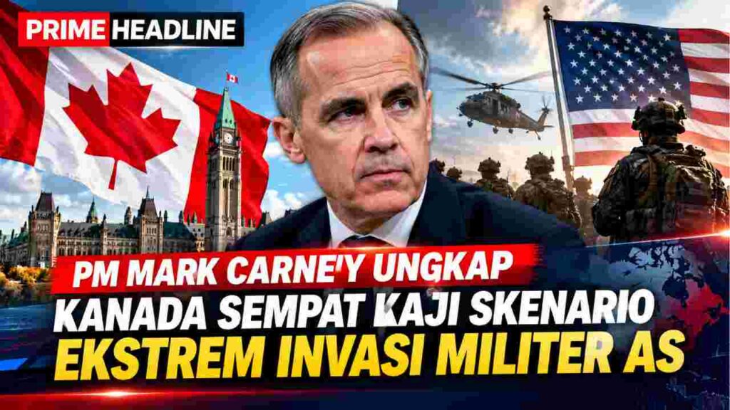 PM Mark Carney Ungkap Kanada Sempat Kaji Skenario Ekstrem Invasi Militer AS